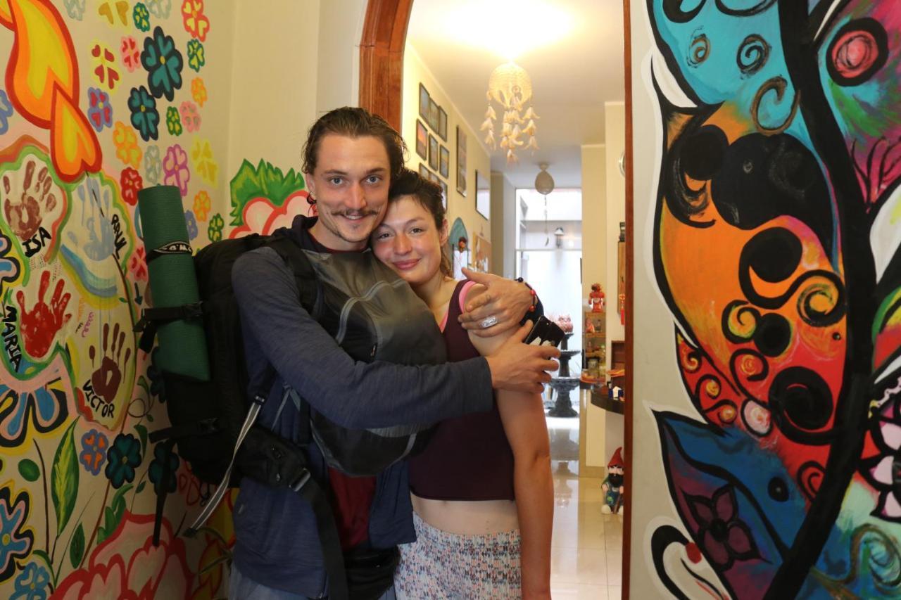 לימה Tierras Viajeras Hostel Cultural מראה חיצוני תמונה